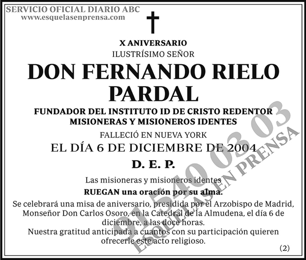 Fernando Rielo Pardal
